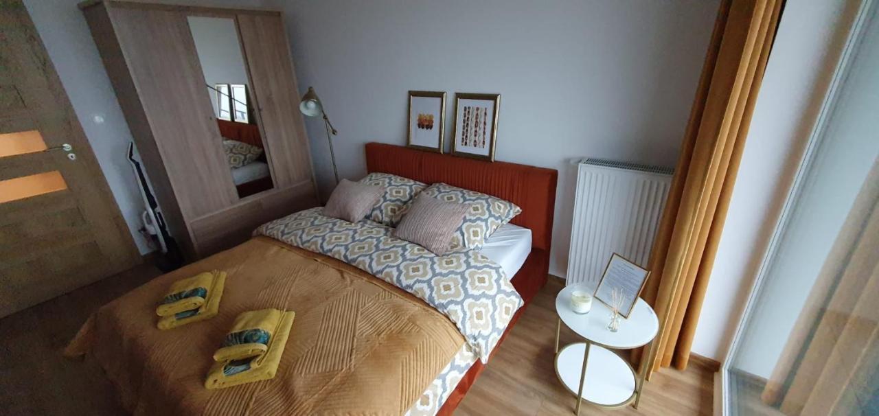 Apartament Bursztynowy Modern Tower Gdyně Exteriér fotografie