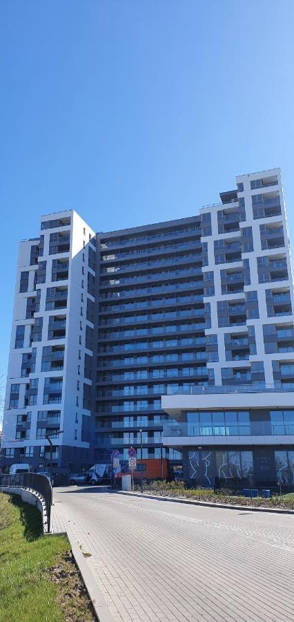 Apartament Bursztynowy Modern Tower Gdyně Exteriér fotografie